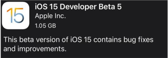 临淄苹果手机维修分享如何升级到iOS15.0 beta5 